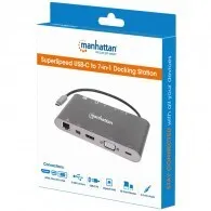 Station d'accueil MANHATTAN SP USB-C PD 7 en 1