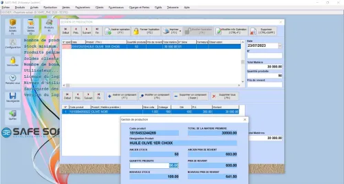 LOGICIEL PME COMMERCIALE ET PRODUCTION-FABRICATION
