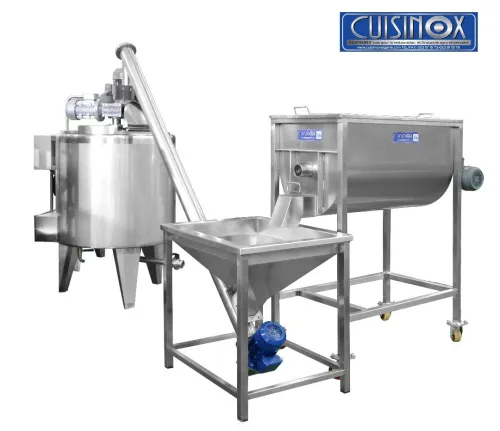 MELANGEUR DE POUDRE EN INOX 
