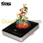 Plaque Chauffante De Cuisson En Verre Noir 2000W