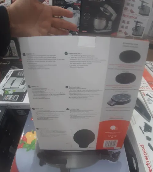 LIVOO Crêpière Electrique 2 En1 - 1000 W- Noir
