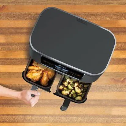 Kitchen Lab Friteuse Sans Huile 2 Panier Digital
