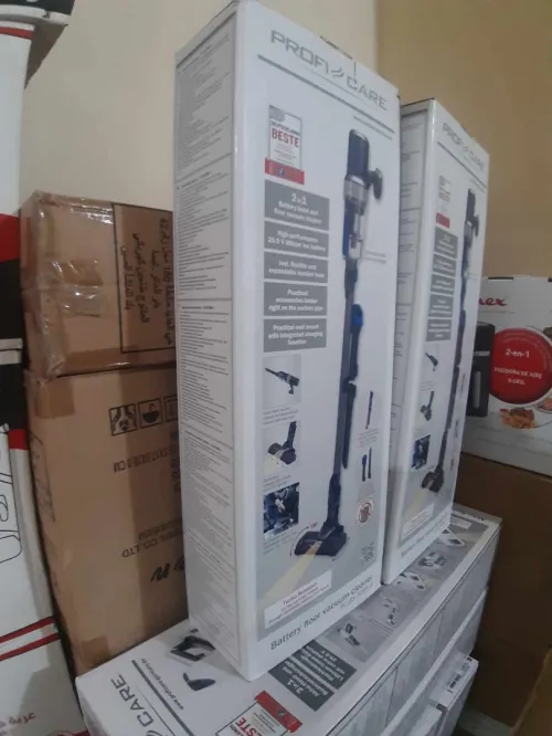 Aspirateur Balai Et à Main 2EN1sans Fil, Cyclonique 2200mAh Profi Care 