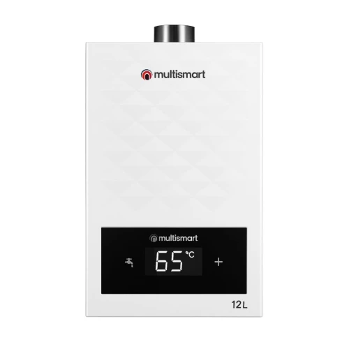 Chauffe-eau à Gaz Intelligent Multismart 12L Avec Affichage Numérique 12L et 6L
