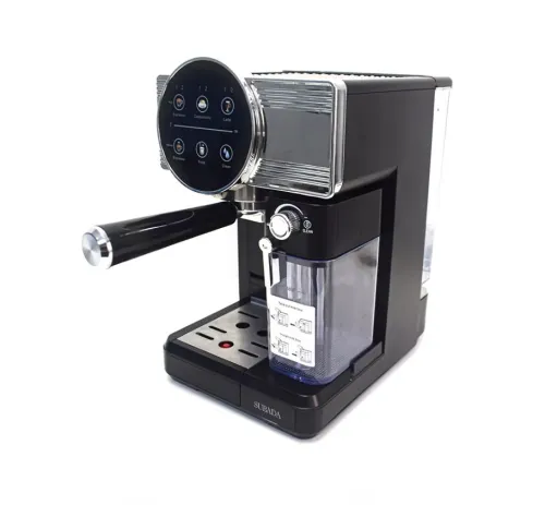 Cafetière Avec Panneau D'affichage LED, Pompe Electrique 20 Bars, Expresso/Latte/Cappuccino