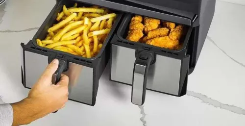 Kitchen Lab Friteuse Sans Huile 2 Panier Digital