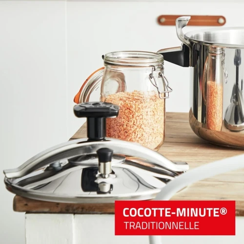 Cocotte SEB Authentique En INOX 4.5L ,6L ,8L ,10L ,12L