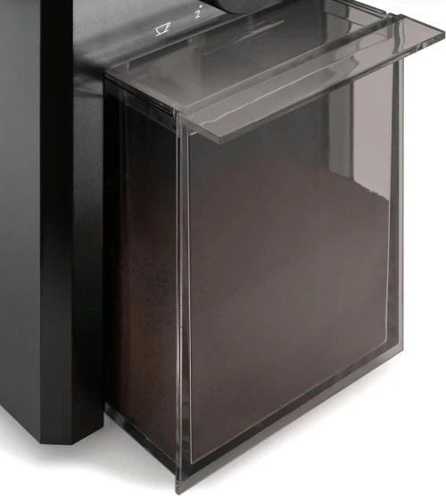 Moulin A Café Noir Electrique, Broyeur Pour Grains De Café Avec Réservoir D'une Capacité De 120G