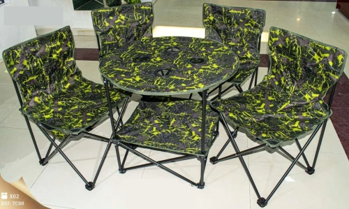  Table Et 4 Chaises de Pique-Nique Pliables