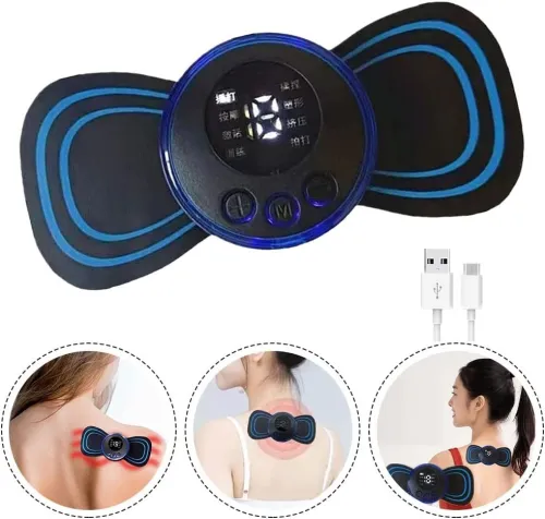 Réchauffeur Portatif Masseur Electrique Multifonctions Pour Cou, Dos, Corps Pro