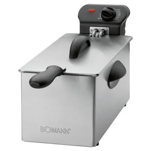 Friteuse Compacte En Inox 3Litres 2000Watts Bomann 