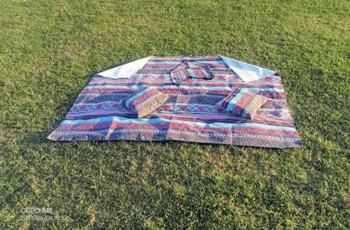 Grande Tapis De Pique-Nique Douce Et Imperméable Pour Les Concerts Familiaux, Camping, Plage