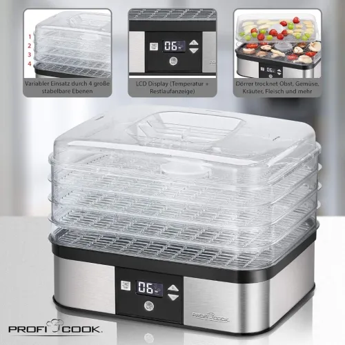 Déshydrateur Automatique D'aliments / Séchoir Fruits Et Legume PROFICOOK