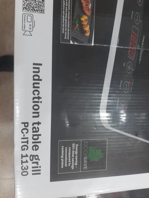 Plaque Chauffante De Cuisson A Induction Avec Plaque Pour Grillades 2000 Watts Couleur Noir