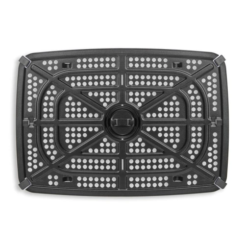 Friteuse à Air Numérique Double Bac 10L Digital Multiprogrammes En Inox 2600watt