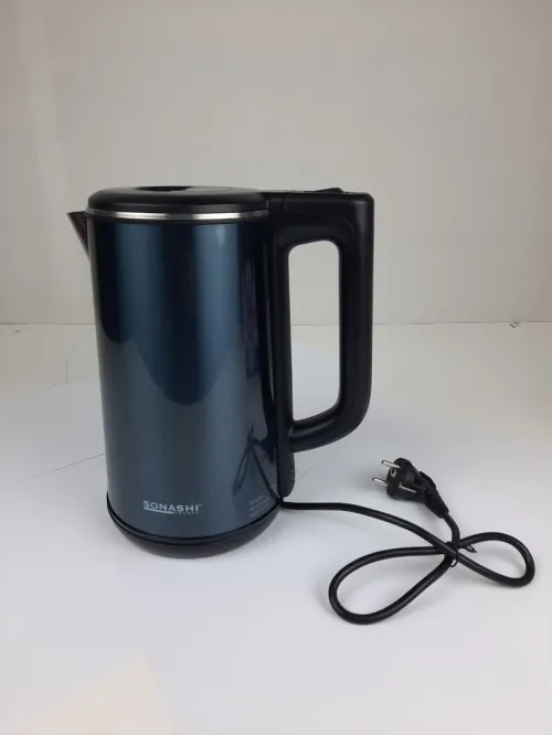  Bouilloire Electrique Sans Fil 2200W 1.8L  - Noir/Inox