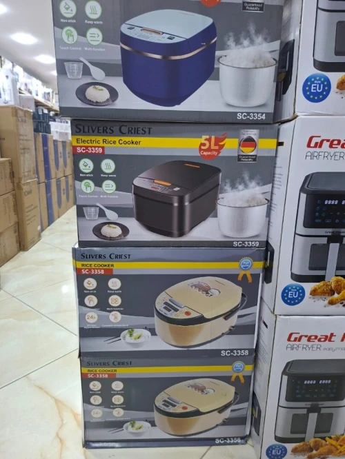Cuiseur à Riz Electrique Silvercrest 5L, Cuiseur De Cuisine Intelligent Multi-functional