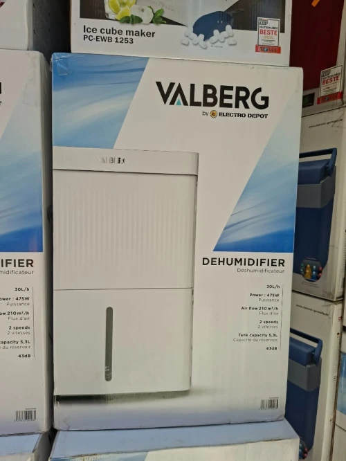 مزيل رطوبة كهربائي بقدرة 30 لتر/يوم - Déshumidificateur D'Air Électrique 30L/Jour Pour Maison, Magasins, Appartement, Sous-Sol