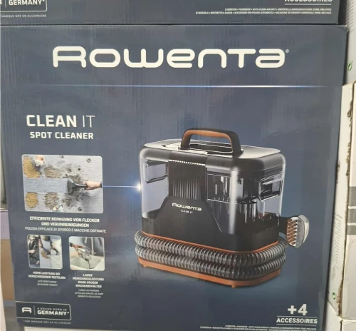 Aspirateur et Nettoyeur Détacheur tissus d'ameublement et Lessive liquide pour textiles et tapis
