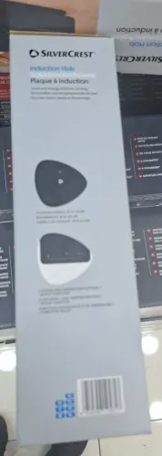 Plaque Chauffante Cuisson à Induction 2200W Avec Une Surface En Verre Noir, Spéciale Et Facile D'entretien SilverCrest