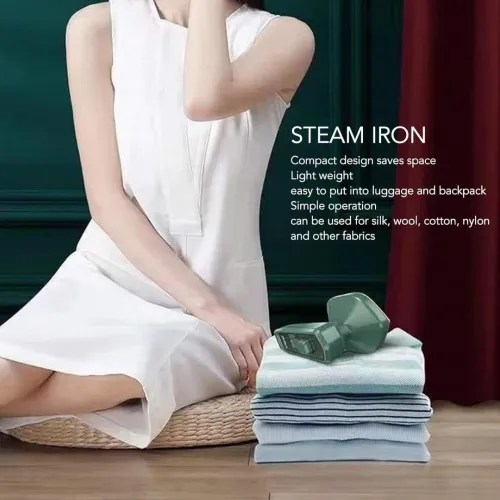 Mini Fer à Repasser Portable Avec vapeur Pour Vêtements, Domestique, Et Pour Voyage