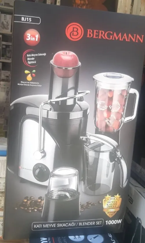 Centrifugeuse De Fruits Et Légumes 1000 watts, 3EN1 