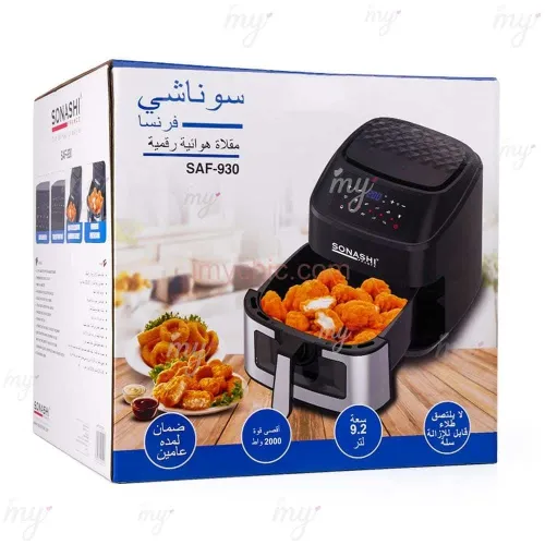 Friteuse A Air Numérique 9.2L 2000W Sonashi