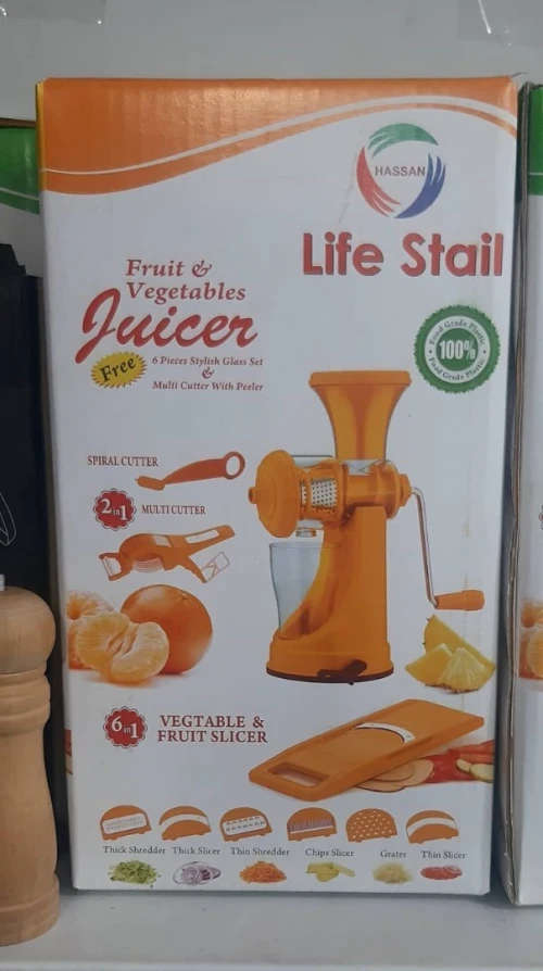 Presse-Fruits Et Légumes Manuel 6En1