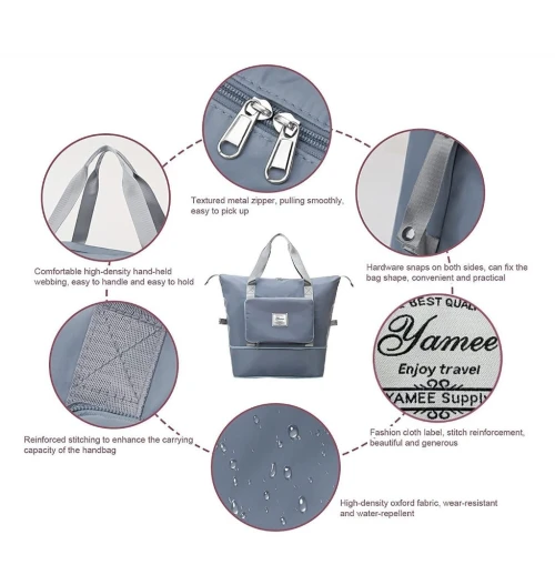 Sac De ٍVoyage Pliable De Grande Capacité