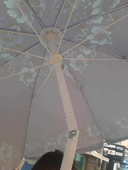 Parasol De Plage Inclinable et Anti-solaire