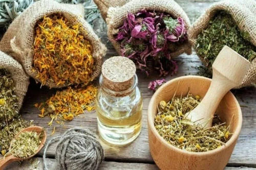 Distillation à Base De Plantes . قطارة الأعشاب والزيوت الأساسية