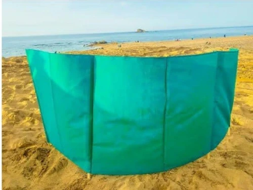 Paravent Et Rideau En Bois Poteaux Pour La Plage, Le Camping, La Caravane, Les Vacances