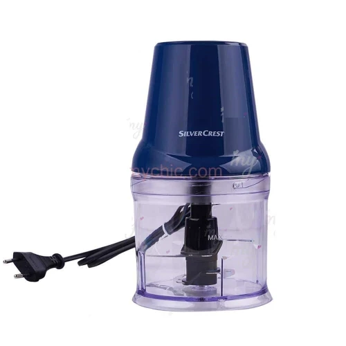 SilverCrest Mini Hachoir Electrique 400Watt Bleu