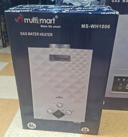 Chauffe-eau à Gaz Intelligent Multismart 12L Avec Affichage Numérique 12L et 6L