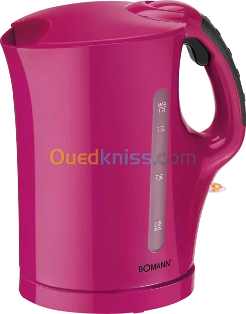 Bouilloire électrique 1,7 L Bomann 2200 Watt