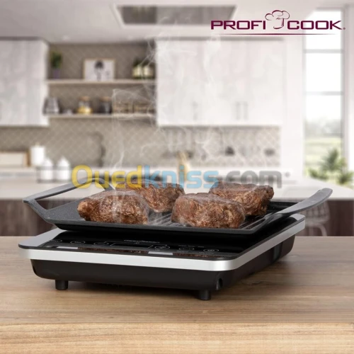 Plaque Chauffante De Cuisson A Induction Avec Plaque Pour Grillades 2000 Watts Couleur Noir