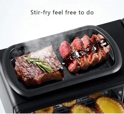 Four Familial Portable Electrique 3En1 Pour Petit-déjeuner Haute Qualité
