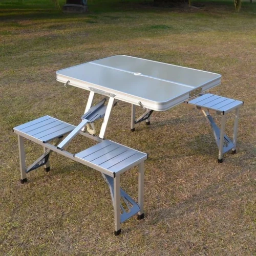 Table De Pique-Nique Portable Avec 4 Sièges