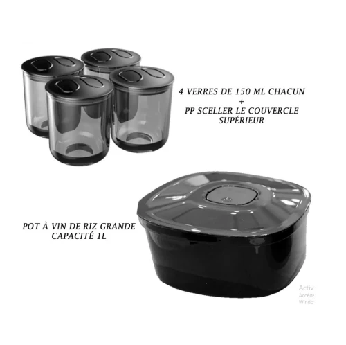 Yogurt Machine SONIFER 4 Tasses