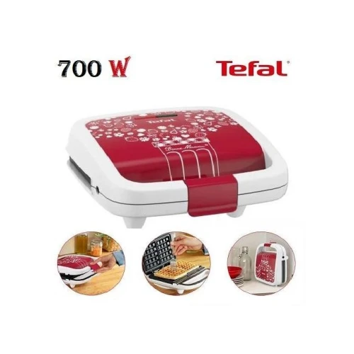 Machine A Gaufres Electrique 2 Gaufres 700w TEFAL