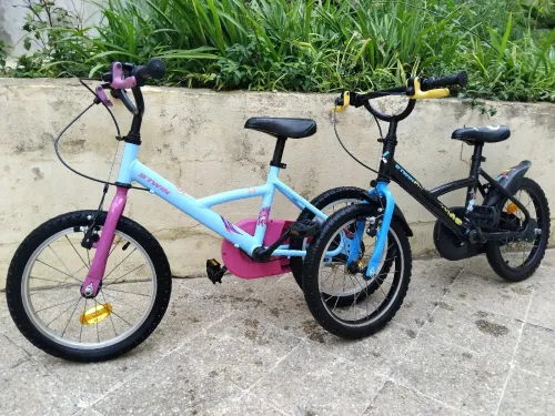 02 vélos btwin 16 pouces