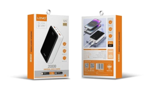 20000mAh Digital Display Power Bank PQ22