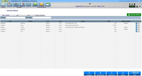 Logiciel de Gestion de Cabinet Médical