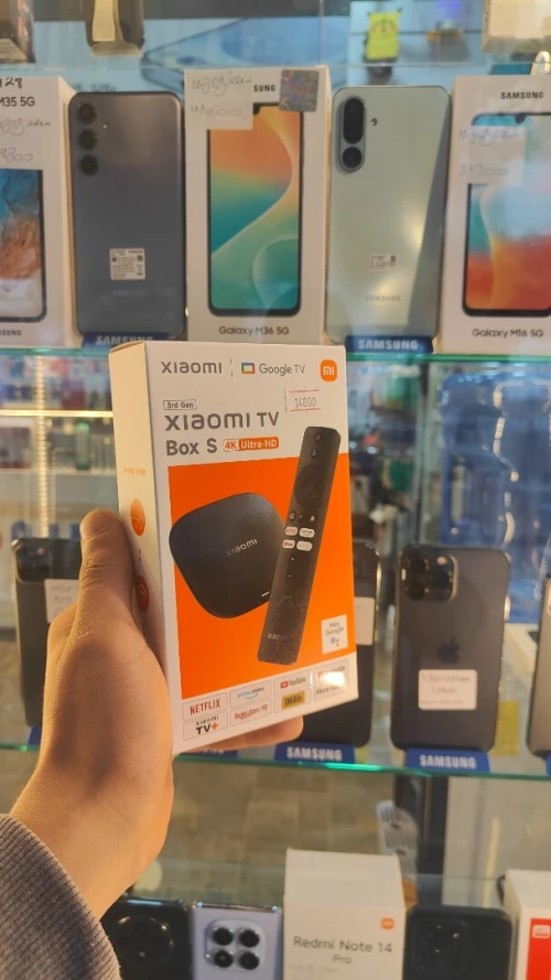 Mi box s Tv 3 gen 4K Mi Tv box s 3 gen 4K