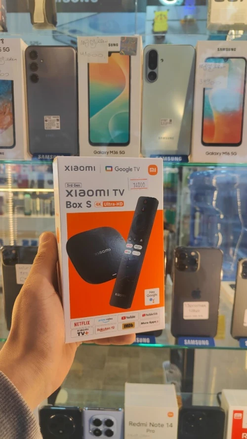 Mi box s Tv 3 gen 4K Mi Tv box s 3 gen 4K