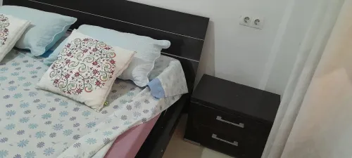 Lit+sommier+commode