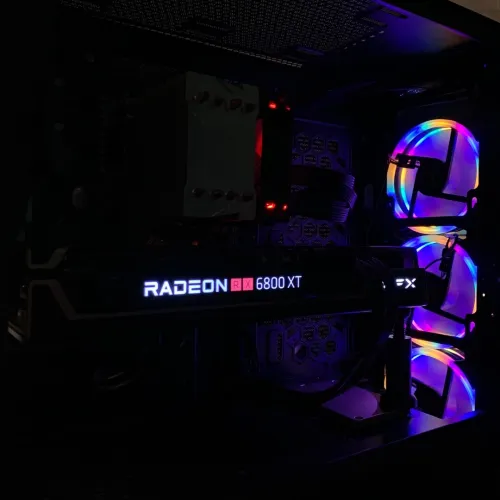 XFX MERC 319 RX 6800 XT 16GB VRAM + FREE GPU Sag Stand