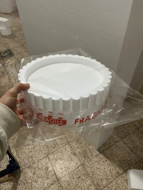 فو كايك بوليستران & ديكور حلويات الأفراح faux cake Polystyrène & décoration piece monté