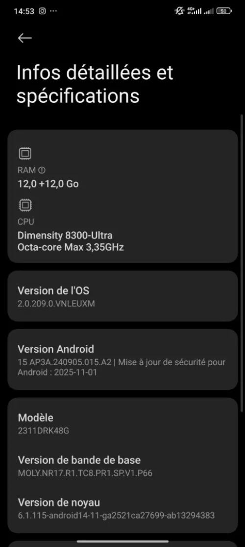 Poco x6 pro 5G 