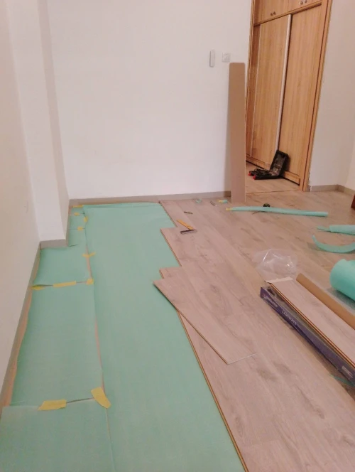 Sol en parquet HDF